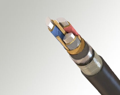Силовые кабели с бумажной изоляцией 3x95x10 мм ААШв ГОСТ 18410-73